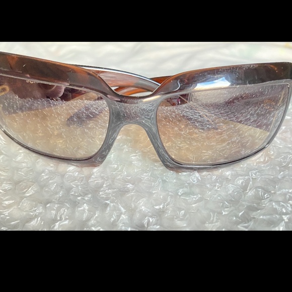 vintage y2k chanel sunglasses tortoise